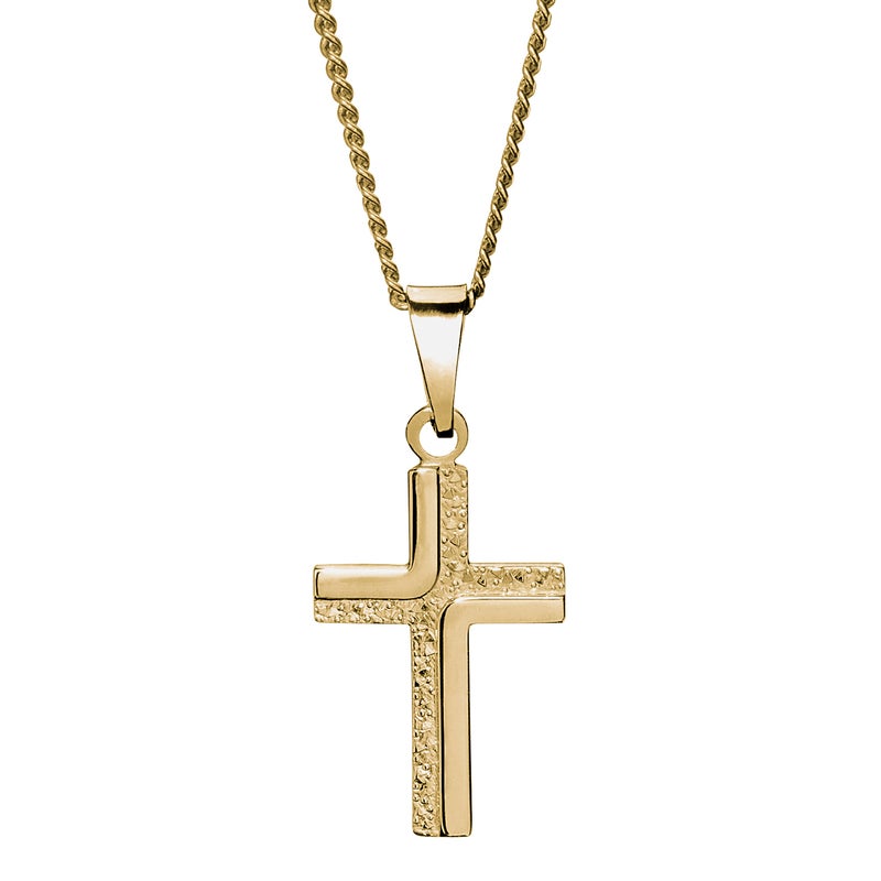 Kultainen risti 20mm - Saurum risti